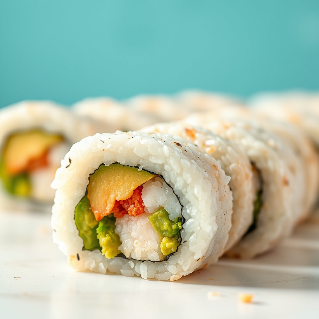media-1-144 Japanische Superfood-Sushi-Rolls mit fermentiertem Miso-Avocado & bio-Makrele