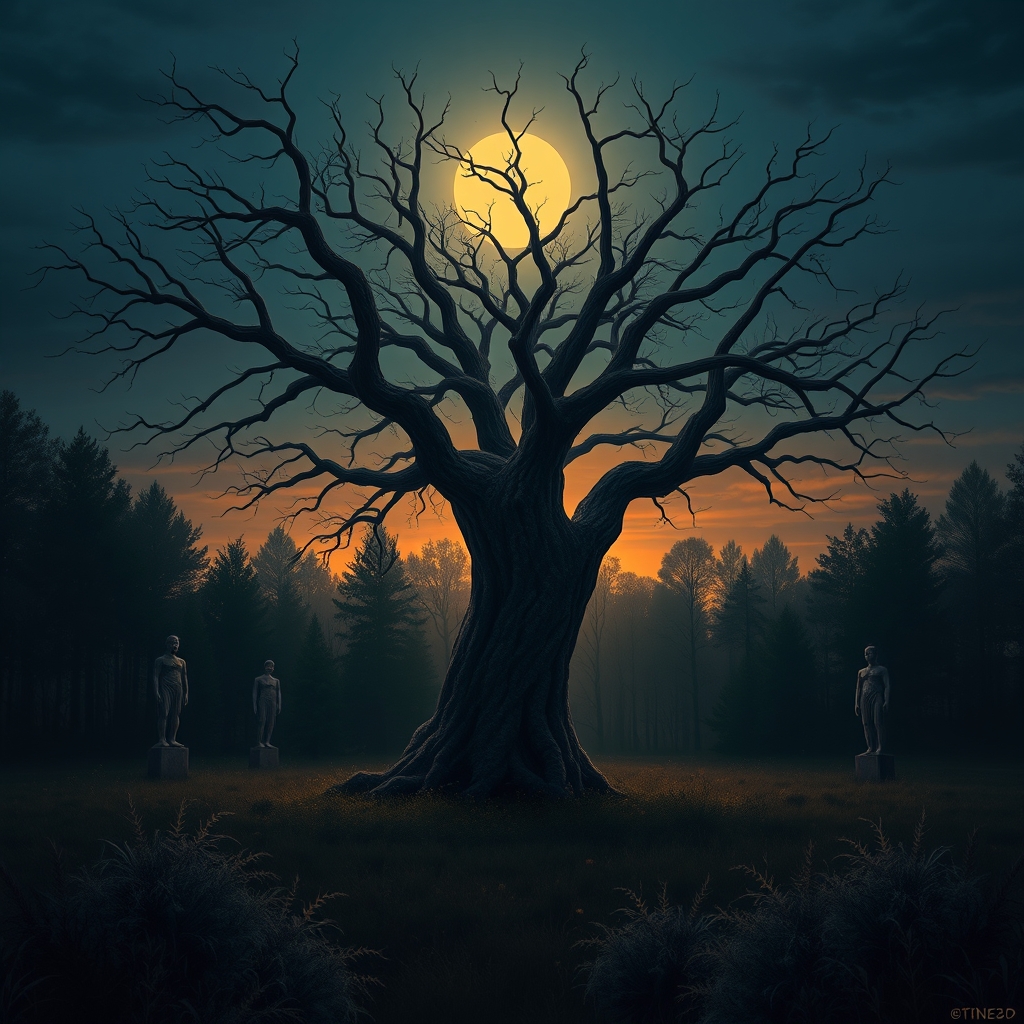 Ein Bild von einer grünen Wiese mit einem blauen Himmel