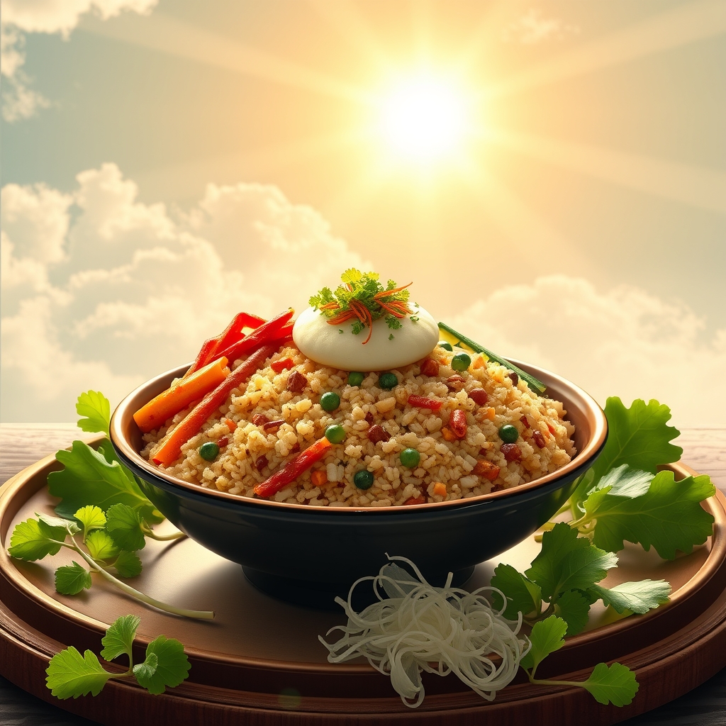 media-1-233 Koreanisches Bibimbap mit fermentiertem Kimchi und Quinoa-Basis