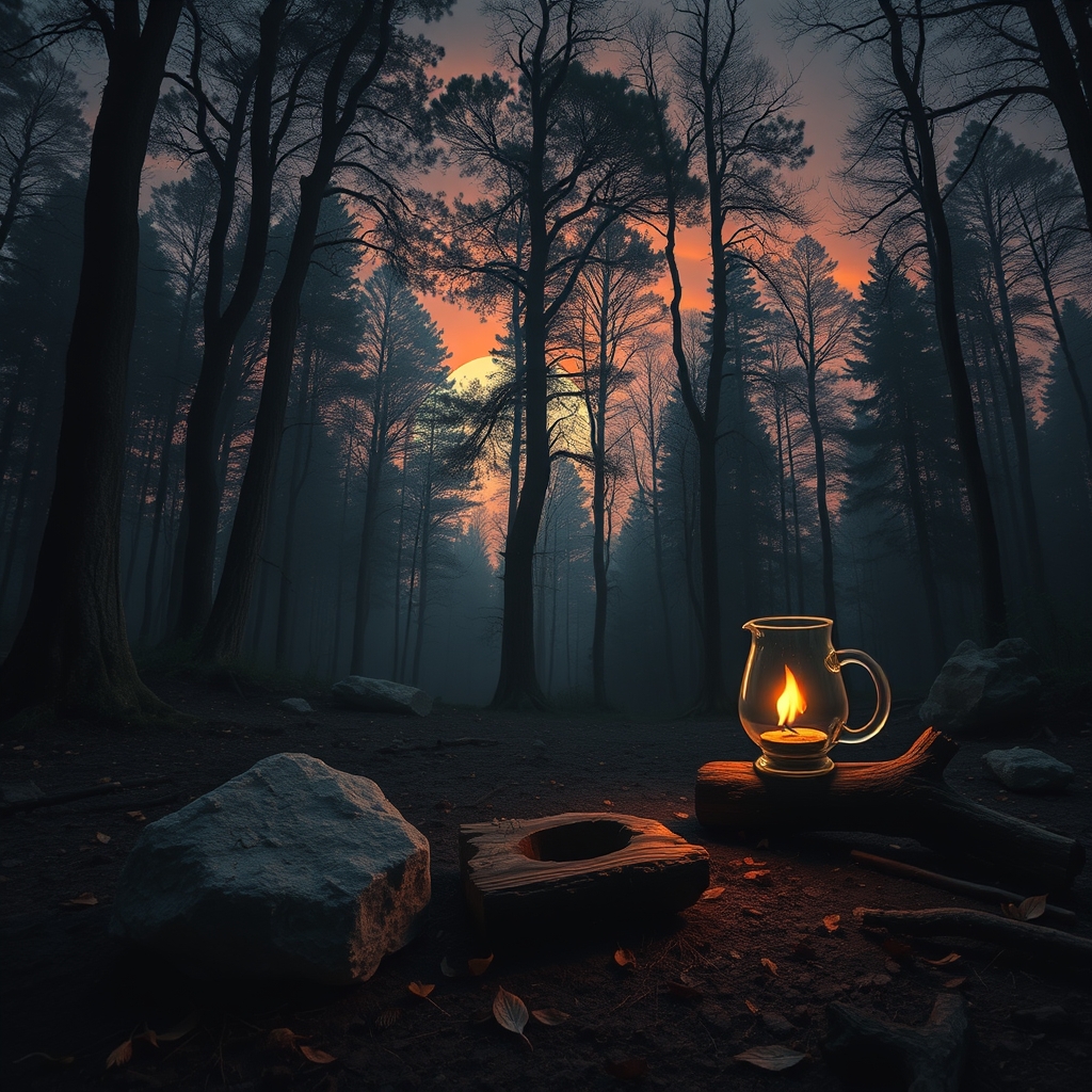 Eine deutsche Landschaft mit Bergen und einem See
