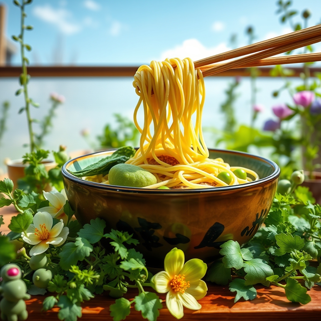 media-1-317 Japanische Superfood Ramen mit fermentiertem Miso und gebratenem Edamame