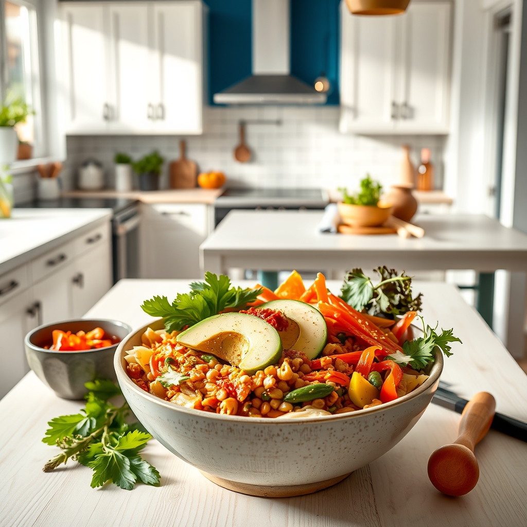 media-1-344 Vegane Kimchi-Reisbowls aus Korea mit fermentierten Superfoods