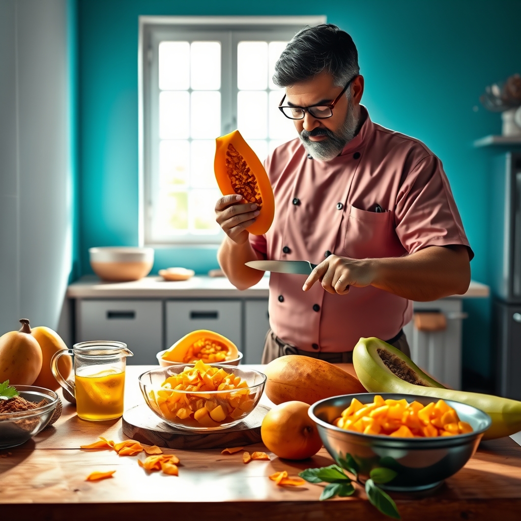 media-1-497 Das einfache Rezept hier nicht "Kokos: Cousine aus Sri Lanka mit leichter Kokoslinsen Curry Bowl und frischer Papaya-Salat"