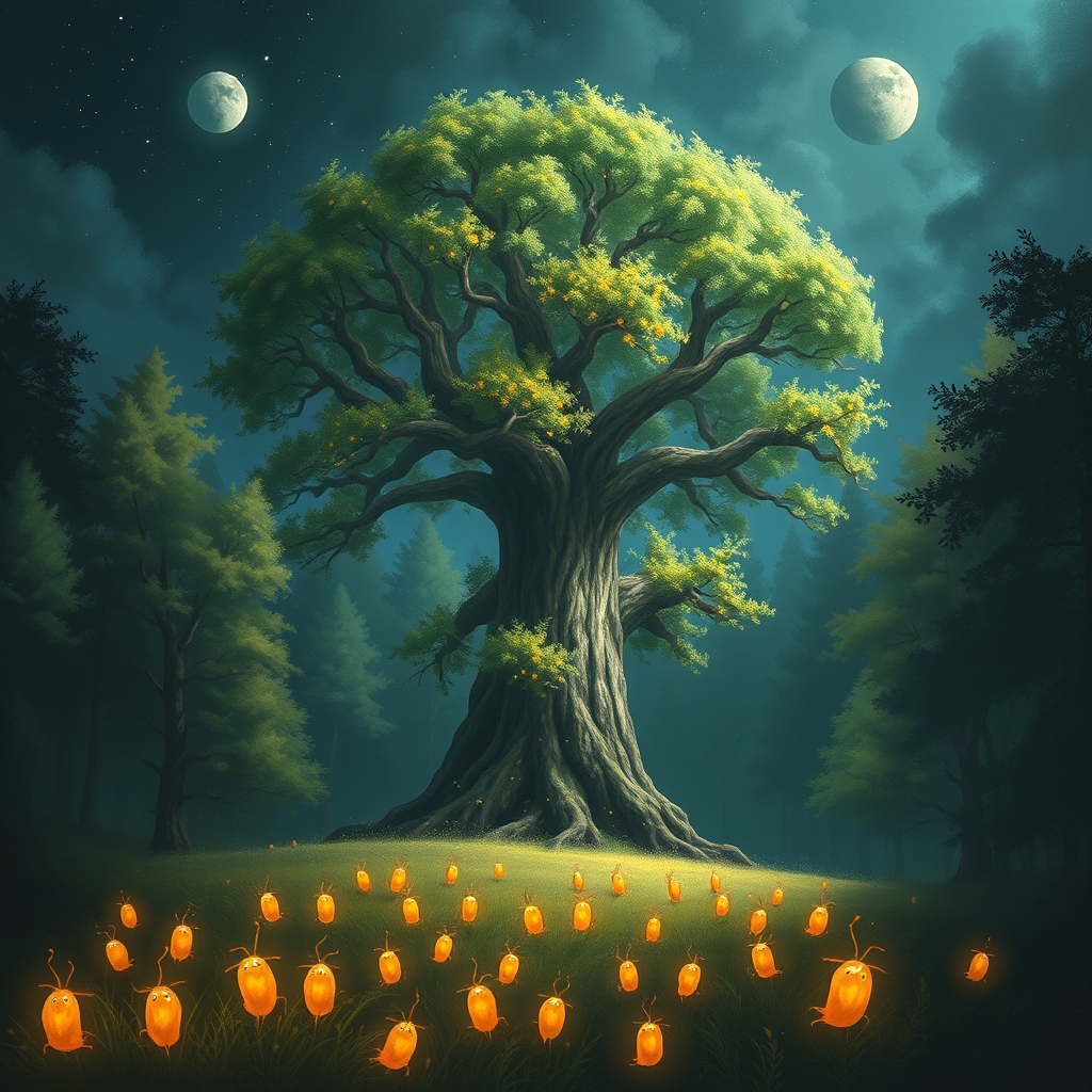 Eine deutsche Landschaft mit Bergen und einem See