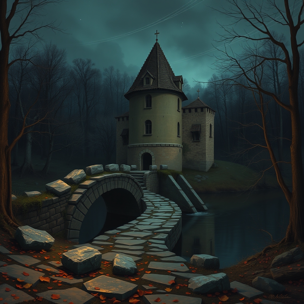 Ein Bild von einer grünen Wiese mit einem blauen Himmel