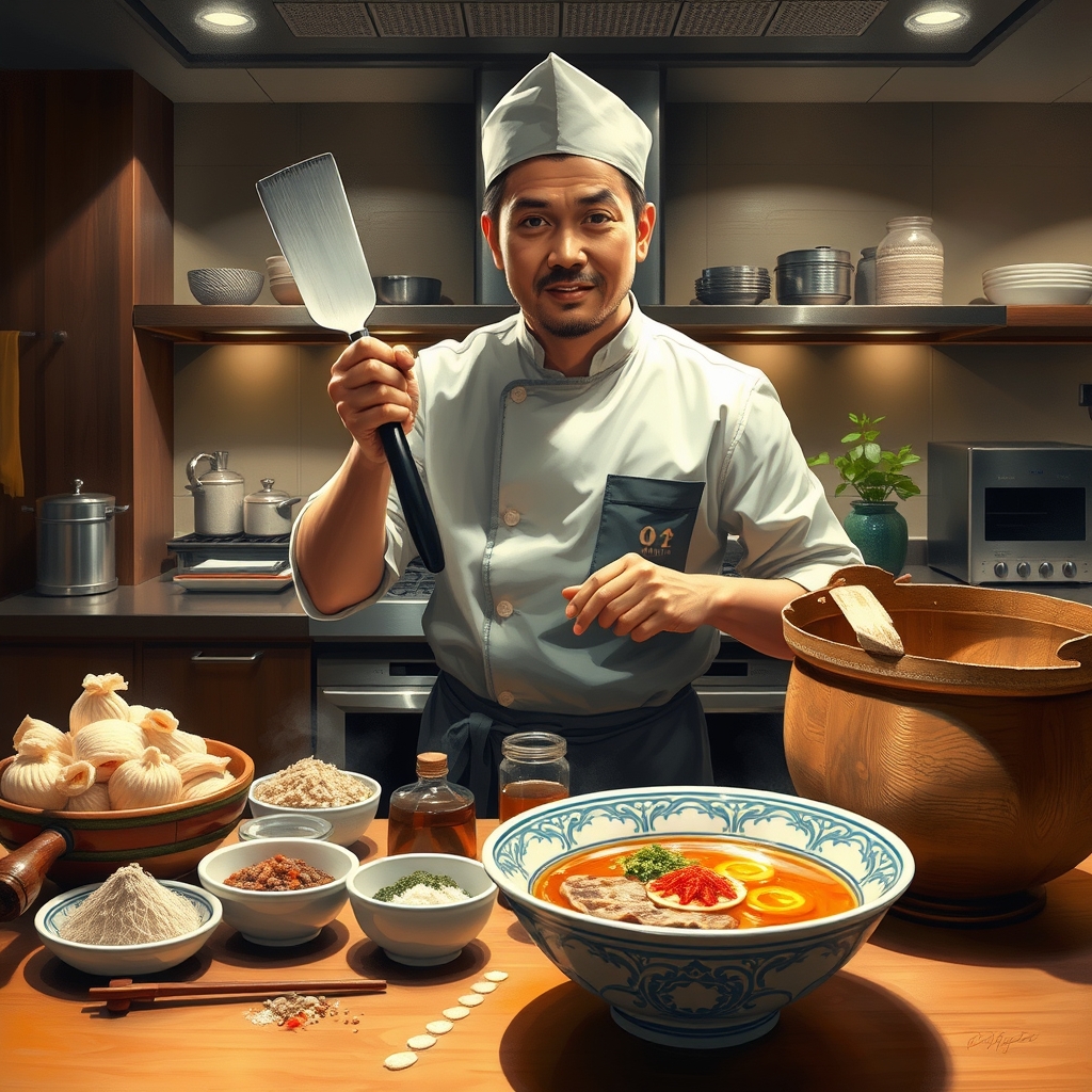 media-1-1005 Japanische Miso-Ramen mit fermentierten Sojabohnen und Seetang