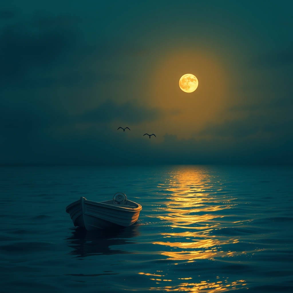 Eine deutsche Landschaft mit Bergen und einem See