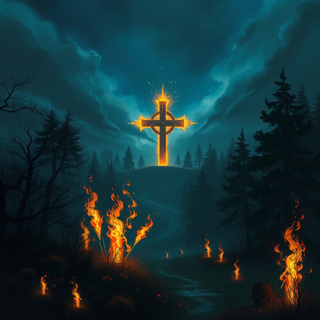 Ein Bild von einer schönen Landschaft mit Bergen und einem See