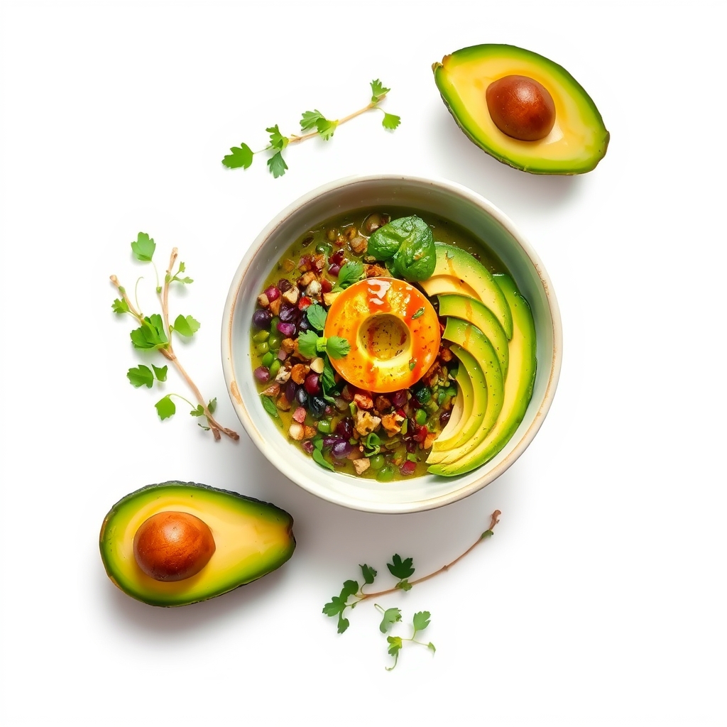 media-1-1245 Peruanische Superfood-Bowl mit Quinoa, Aji Verde und gegrillter Avocado