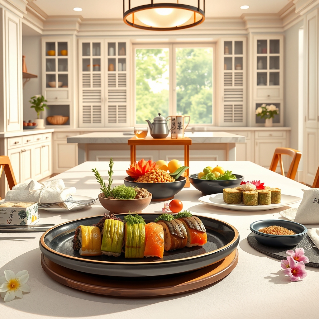 media-1-1338 Japanische Power-Abende: Miso-Glasierte Auberginen, Edamame-Quinoa-Sushi & Yuzu-Kokos-Dessert