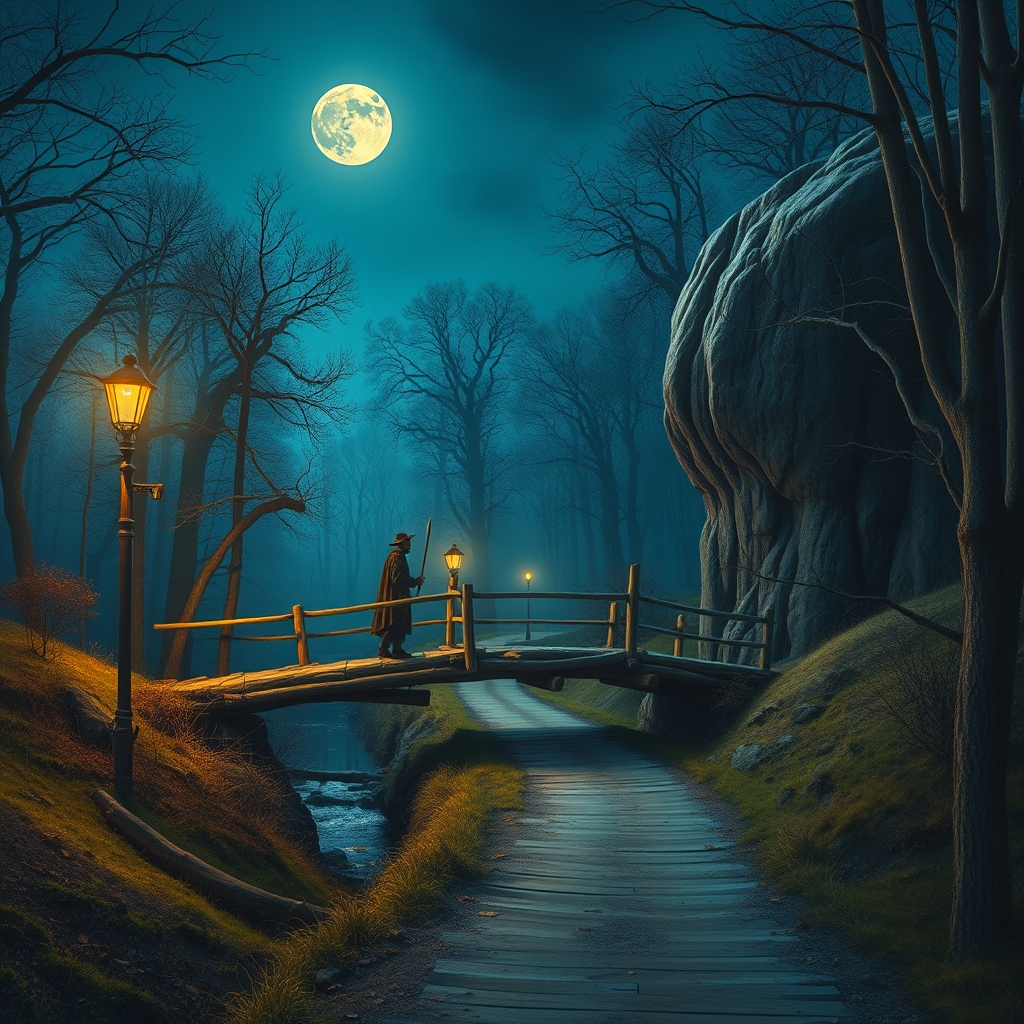 Eine deutsche Landschaft mit Bergen und einem See