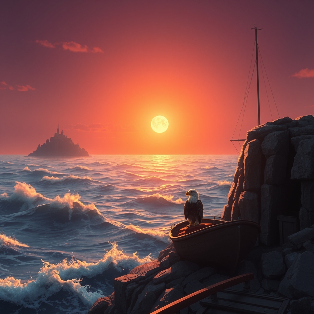 Ein Bild von einer schönen Landschaft mit Bergen und einem See