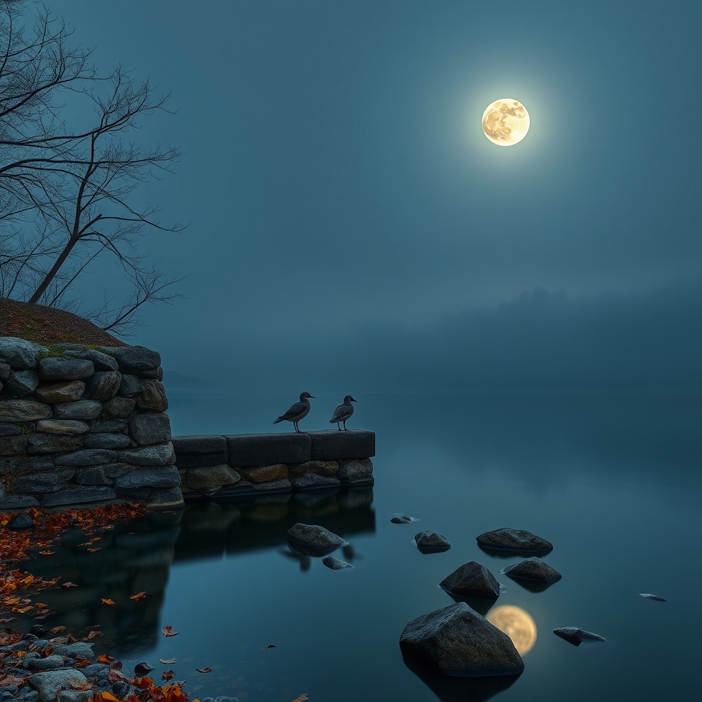 Ein Bild von einer deutschen Landschaft mit Bergen und einem See