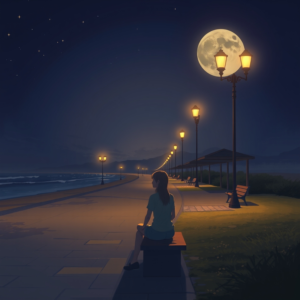 Ein Bild von einer grünen Wiese mit einem blauen Himmel