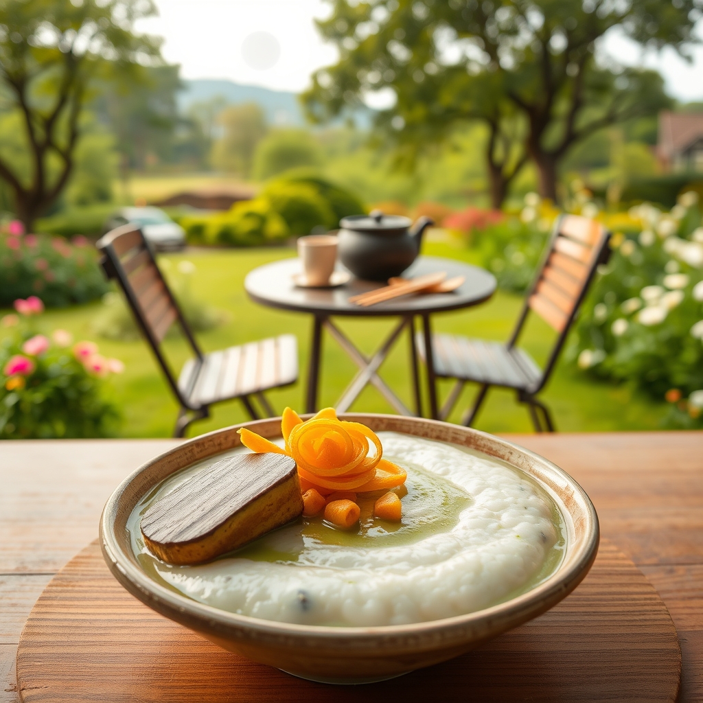 media-1-1500 Japanisches Matcha Porridge mit Dattel Kokos Karamell