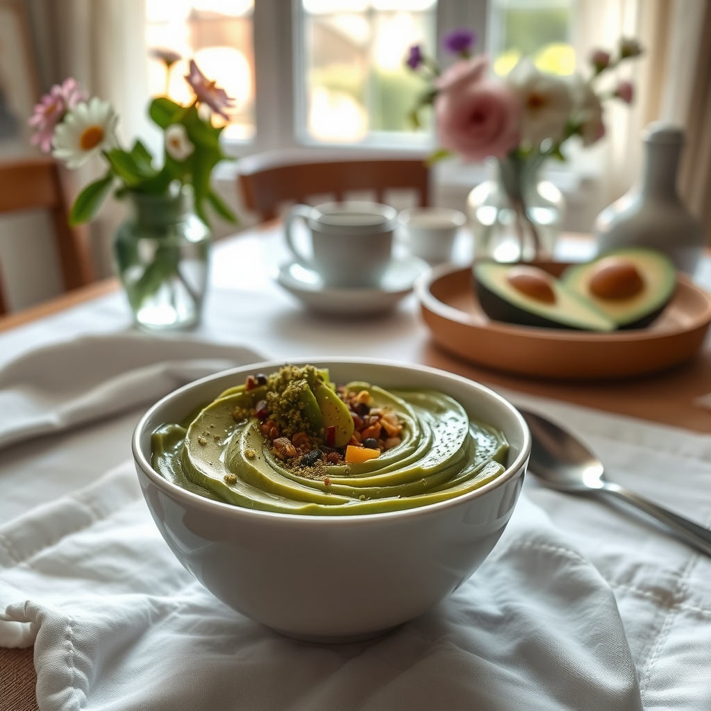 media-1-1530 Japanische Power-Bowl mit Matcha-Avocado-Dressing
