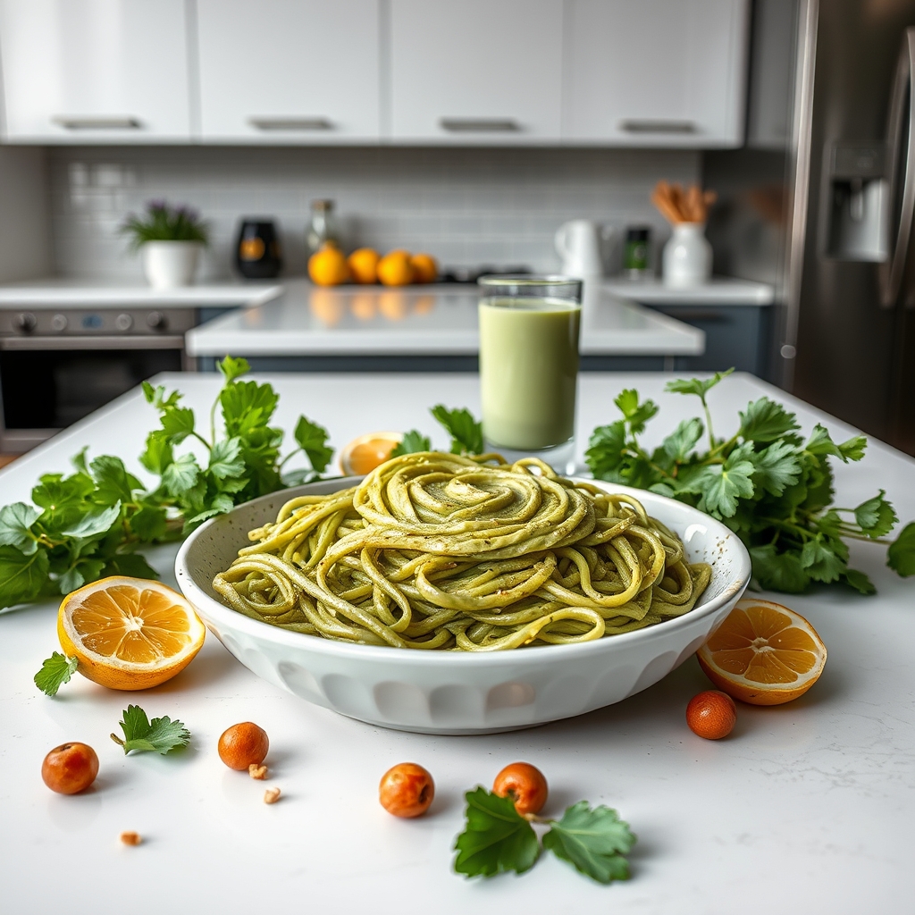 media-1-1557 Japanische Superfoods im Zen-Style: Vegane Soba mit Matcha-Avocado-Dip