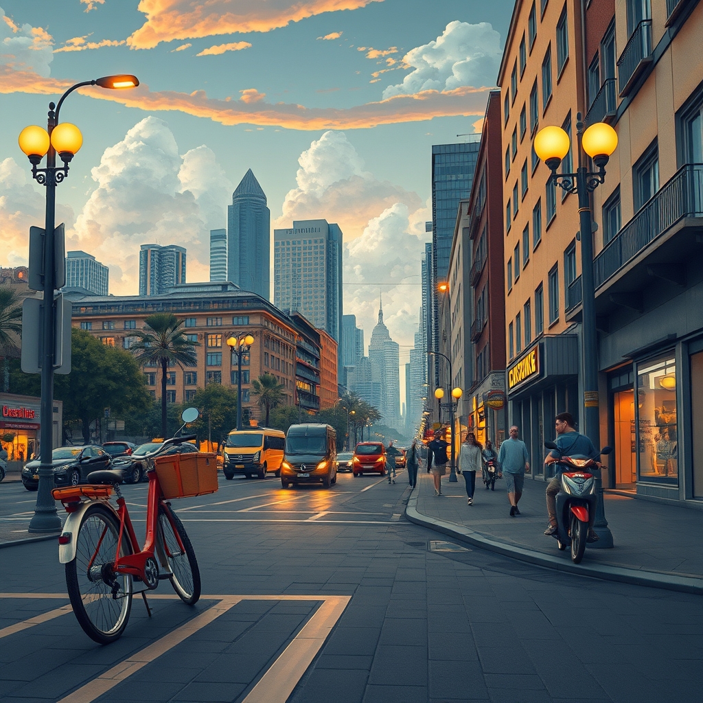 Eine deutsche Landschaft mit Bergen und einem See