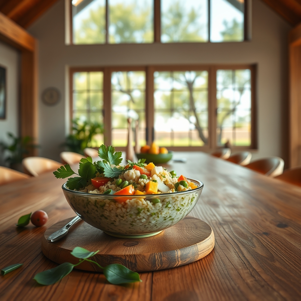 media-1-1578 Peruanische Quinoa-Poke-Bowl mit Aji Verde