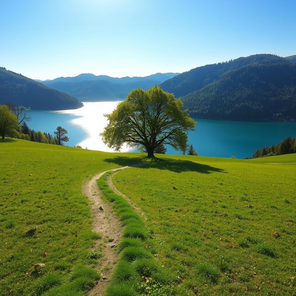 Ein Bild mit einer schönen Landschaft