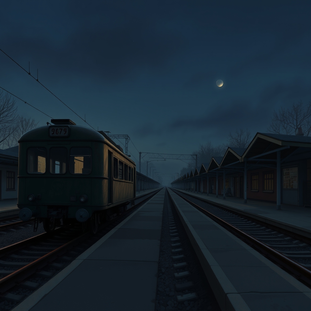 Eine deutsche Landschaft mit Bergen und einem See