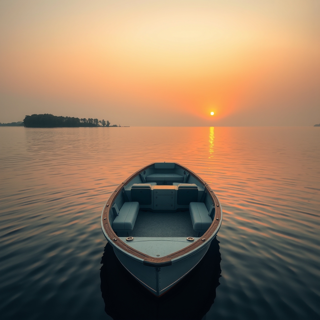 Eine deutsche Landschaft mit Bergen und einem See