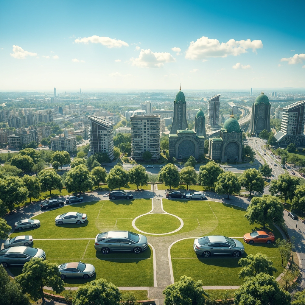 Eine deutsche Landschaft mit Bergen und einem See