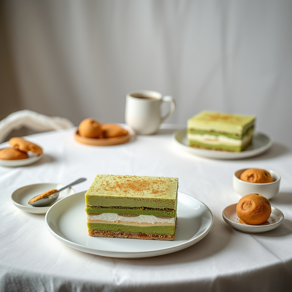 media-1-2188 Japanisches Matcha Chia Tiramisu mit Kokos Mandelmilch