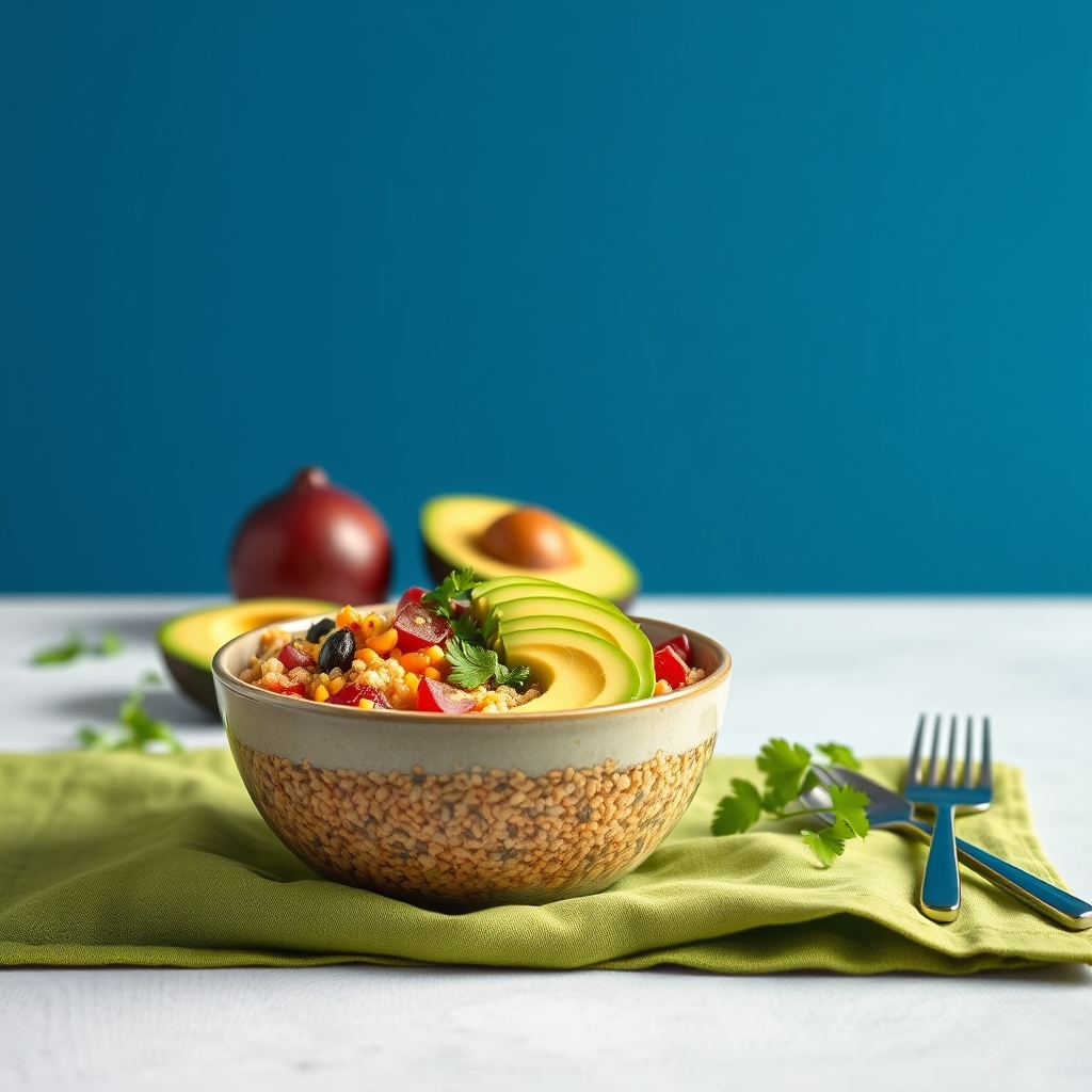 media-1-2224 Peruanische Superfood-Bowl mit Quinoa, Amaranth und Aji Verde