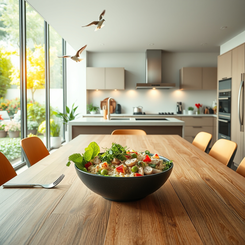 media-1-2227 Peruanische Superfood Quinoa Bowl mit Lachs und Aji Verde