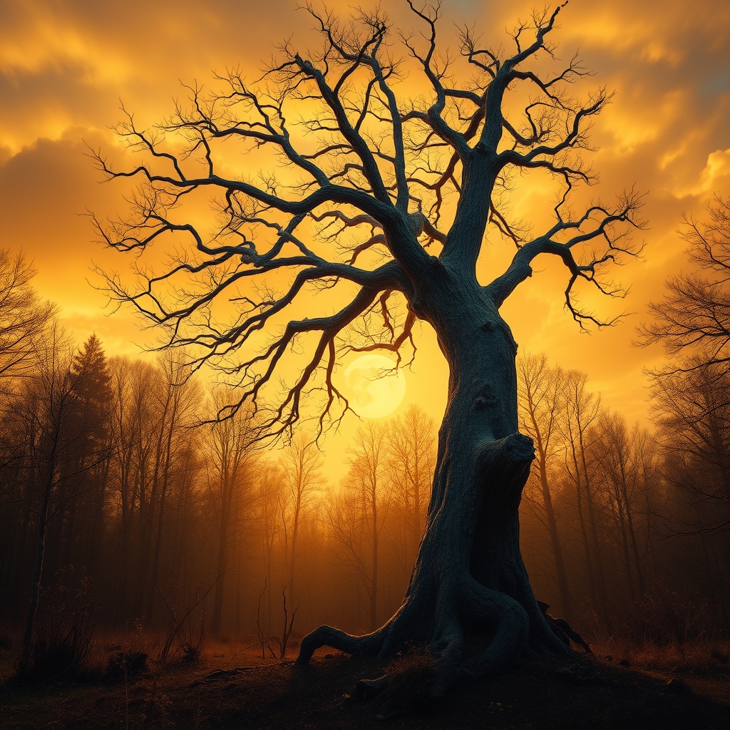 Eine deutsche Landschaft mit Bergen und einem See