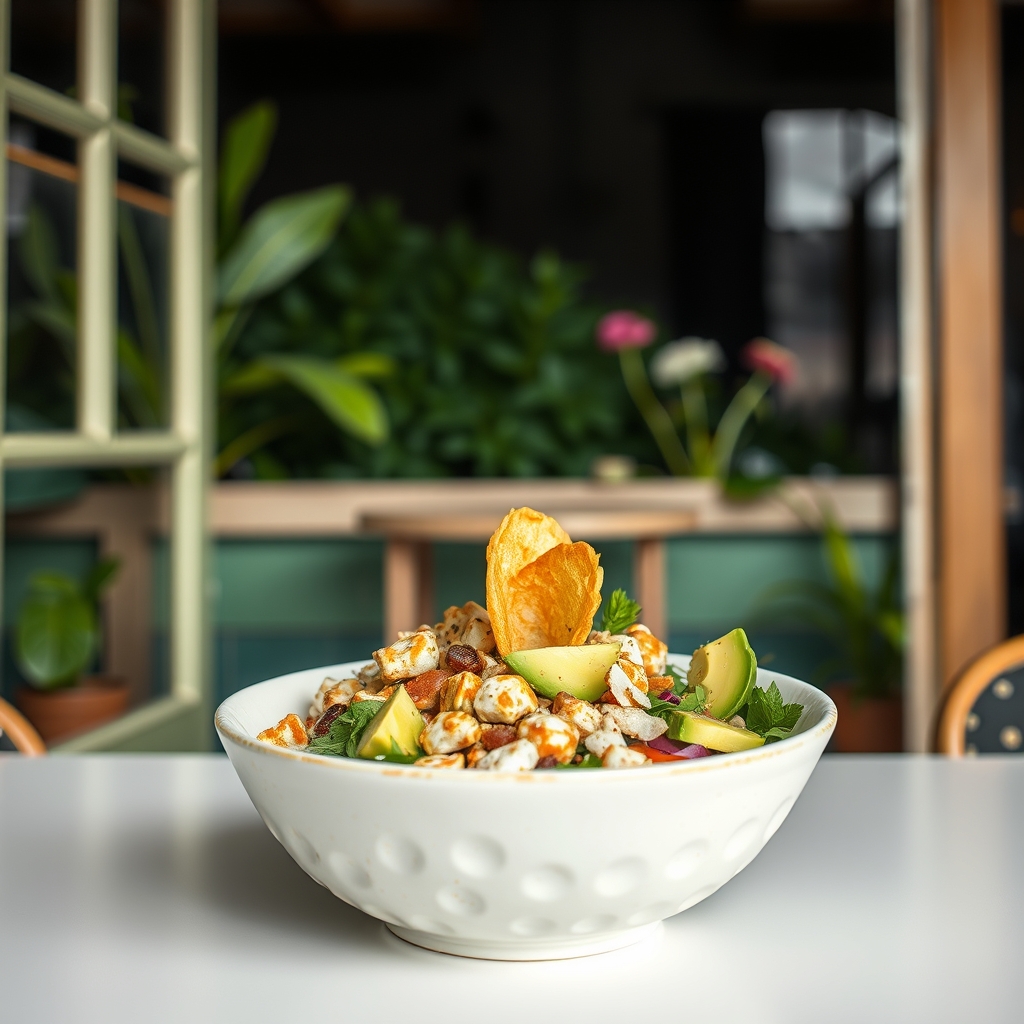 media-1-2380 Bali Bowl mit fermentiertem Tempeh & Lotuswurzel Chips