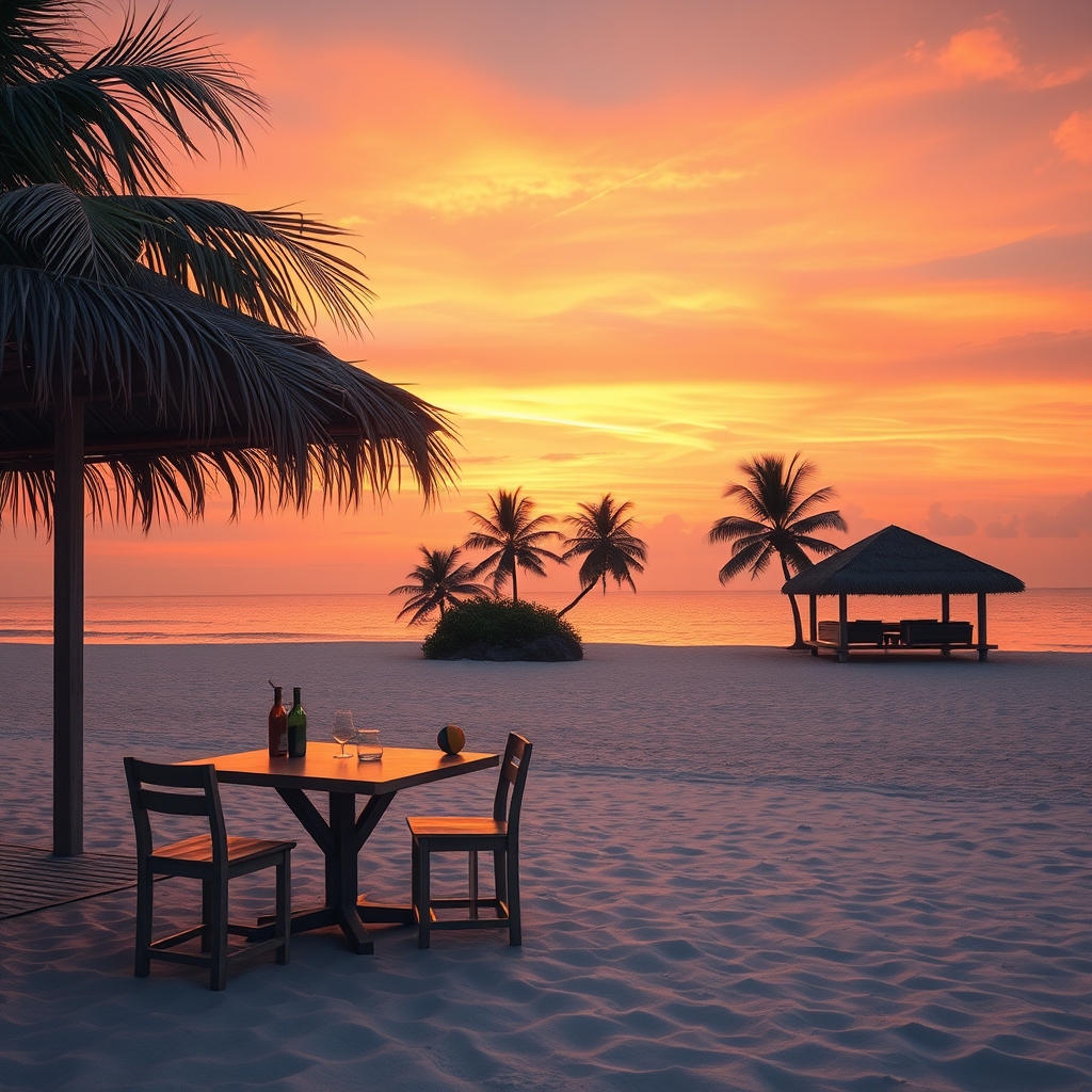 Ein Bild von einer grünen Wiese mit einem blauen Himmel