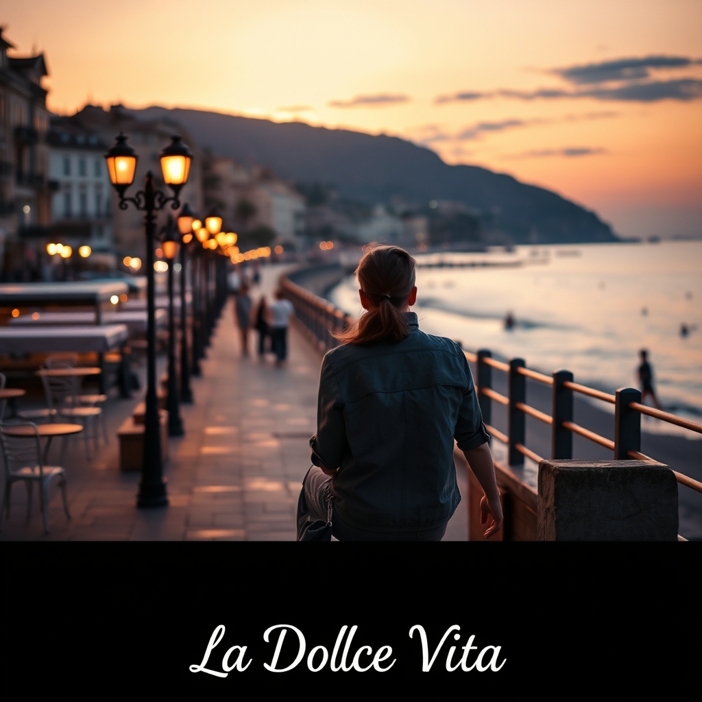 Eine deutsche Landschaft mit Bergen und einem See