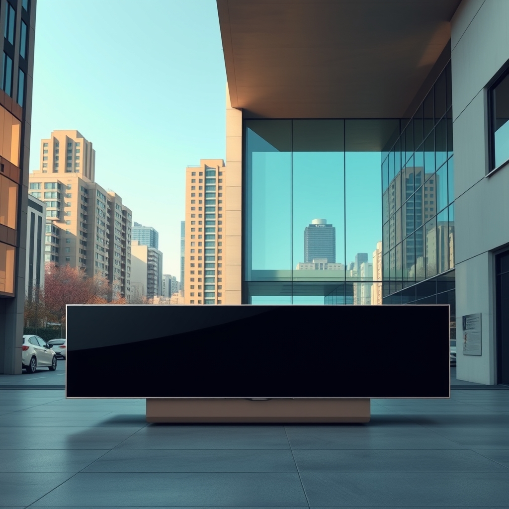 Eine deutsche Landschaft mit Bergen und einem See