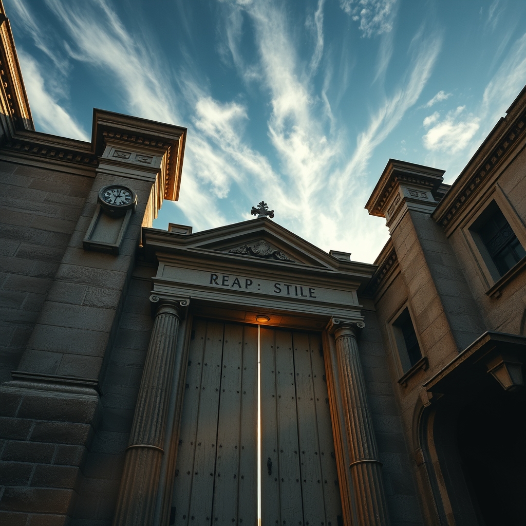 Eine deutsche Landschaft mit Bergen und einem See