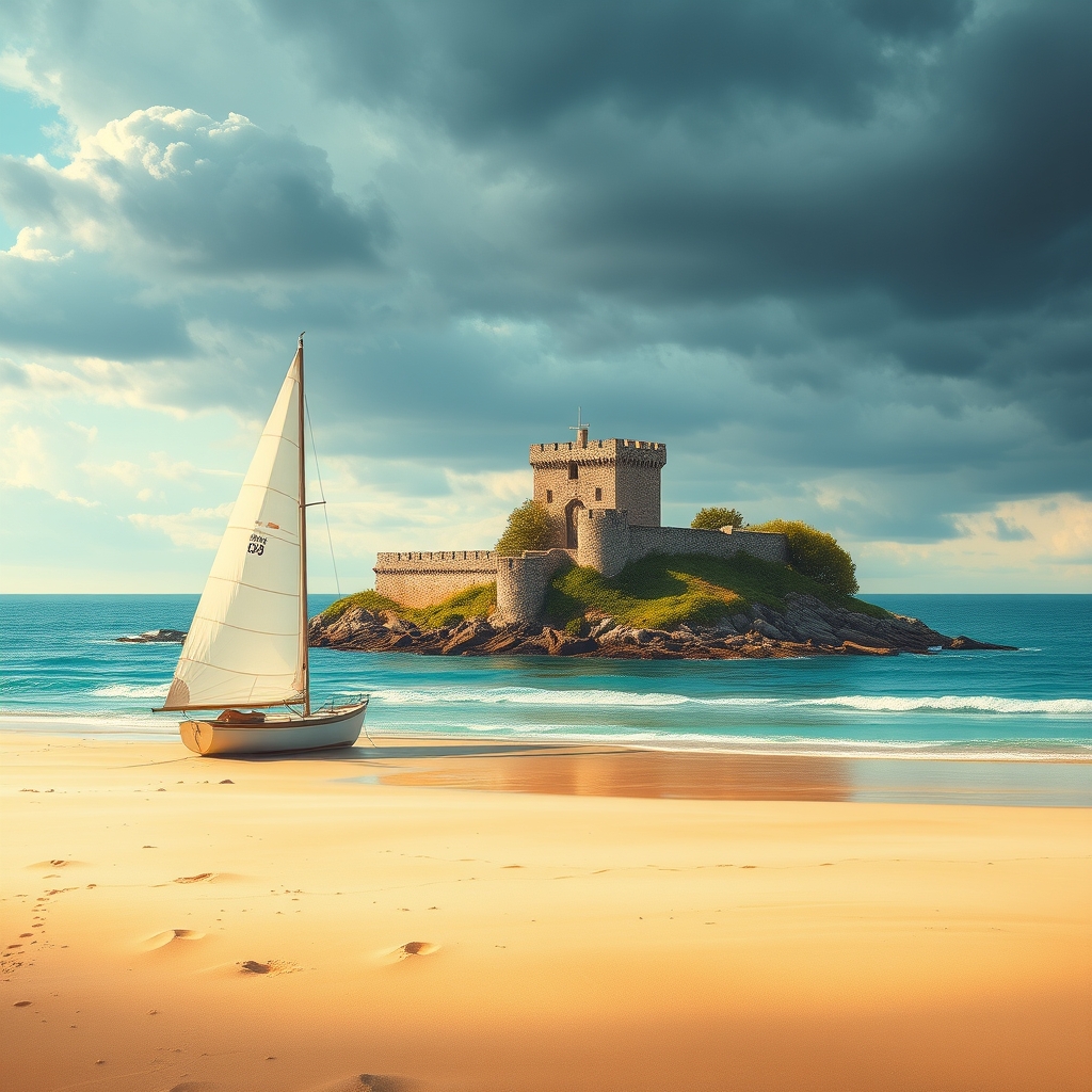 Eine deutsche Landschaft mit Bergen und einem See