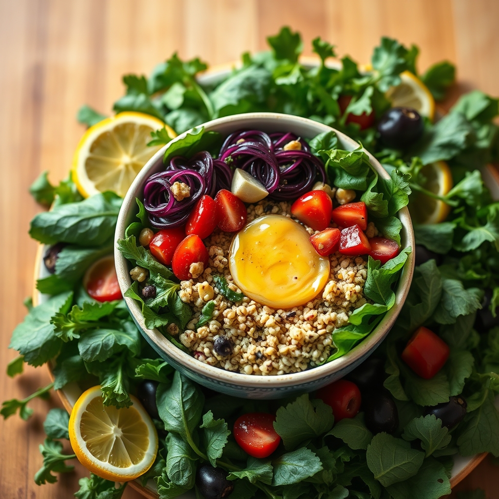 media-1-773 Buddha Bowl mit marokkanischem Quinoa geröstetem Kürbis und Zitronen-Tahin-Dressing