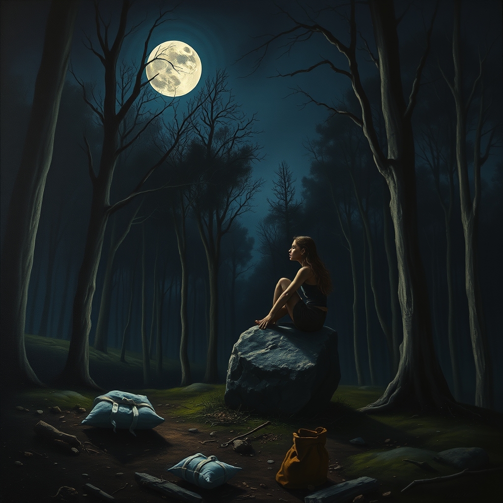 Eine deutsche Landschaft mit Bergen und einem See