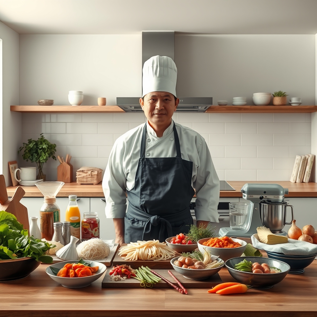media-1-90 Japanische Miso-Ramen mit fermentiertem Kimchi und glutenfreien Shirataki-Nudeln