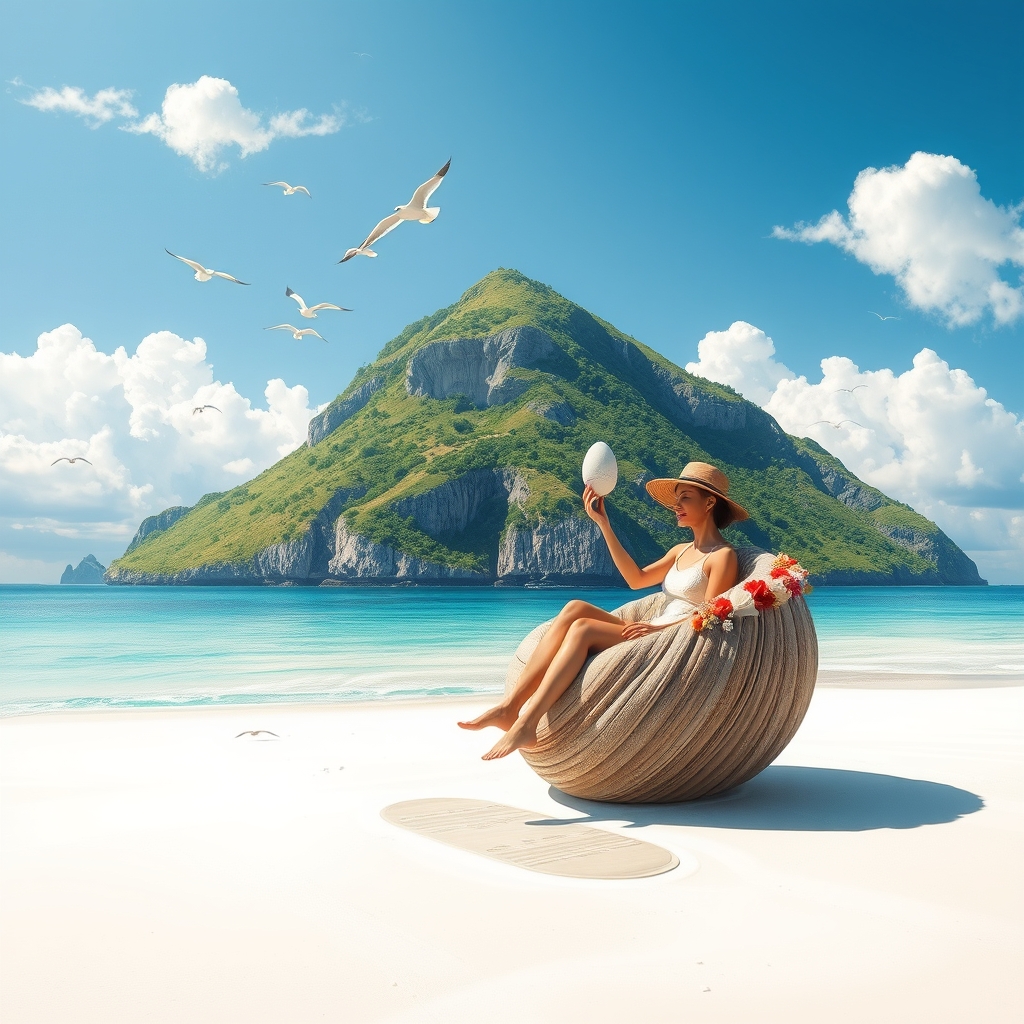 Eine deutsche Landschaft mit Bergen und einem See